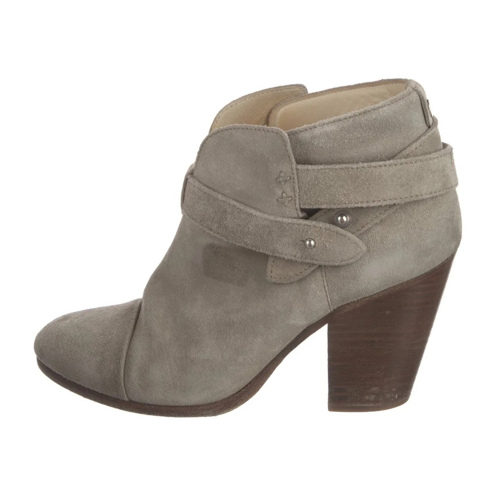 Rag & Bone Size 6.5 Women's Suede Ankle Boots - Gray